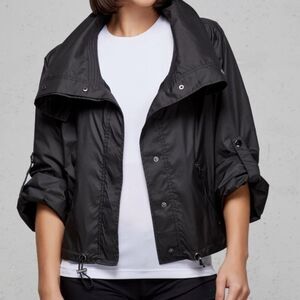 Anatomie Casey Crop black sparkle Jacket Size L